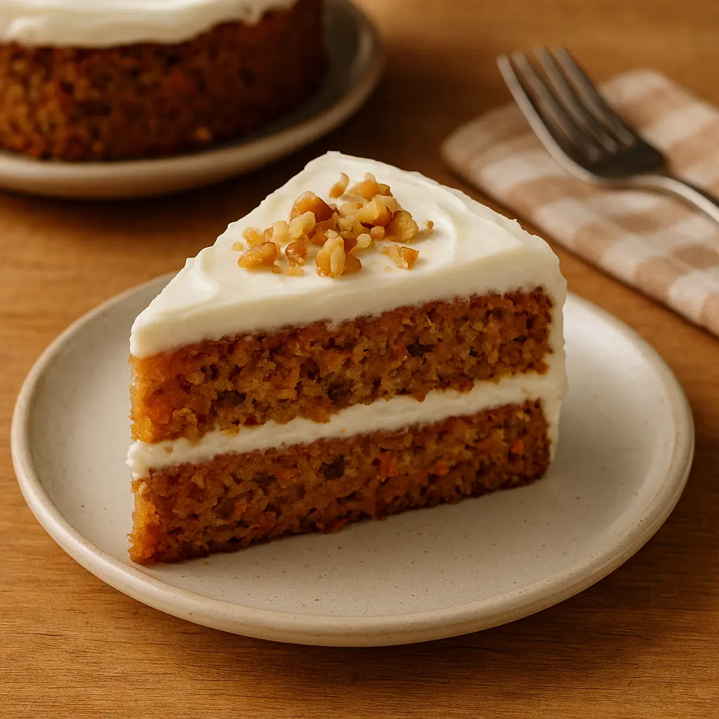 Gâteau aux carottes décadent