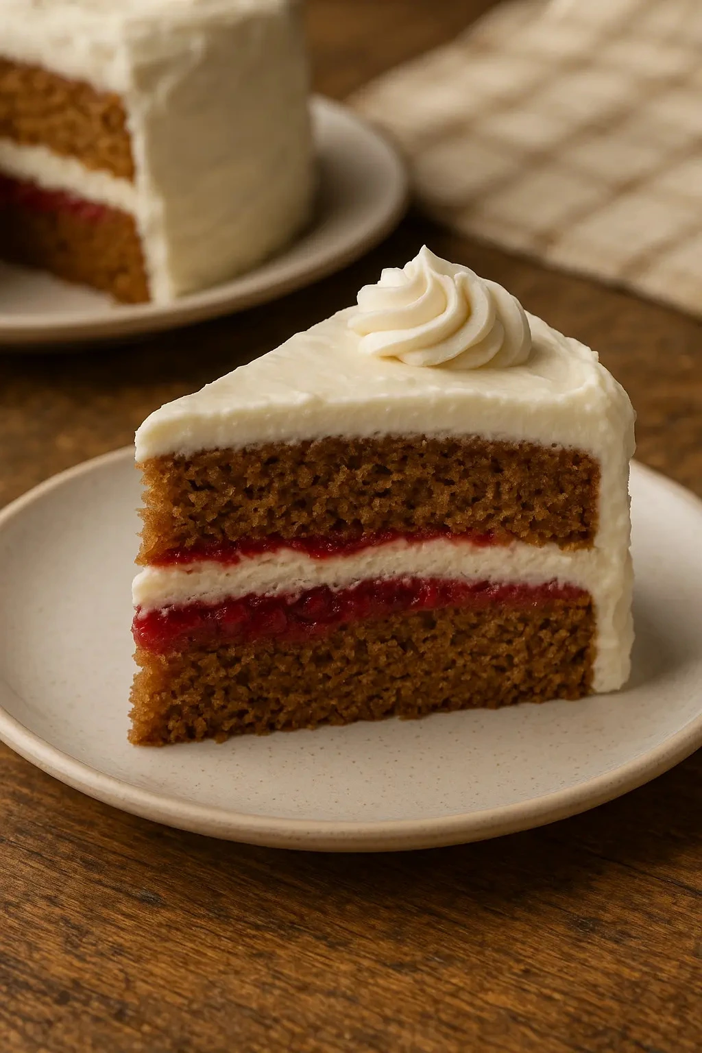 Gâteau aux framboises