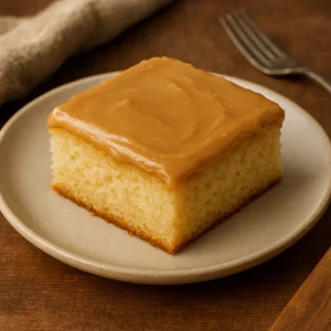 Gâteau sucre à la crème