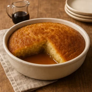 Pouding chomeur à l'érable(format 4 portions)