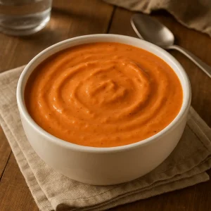 Sauce Rosée en sac sous-vide
