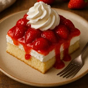 Shortcake aux fraises