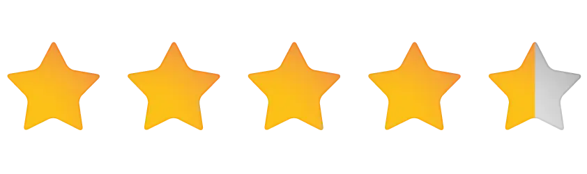 4.5 reviews