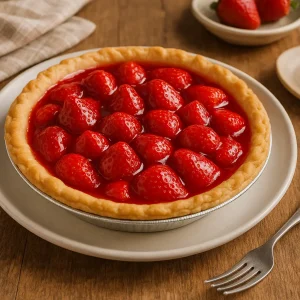 Tarte aux fraises maison